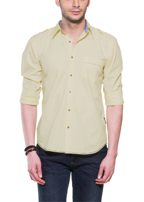 Picture of Arrow Men's Wrinkle Free Pinpoint Solid Long Sleeve70K